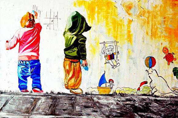 Wall Art Painters in Hyderabad Wall Art Painting Services in Hyderabad